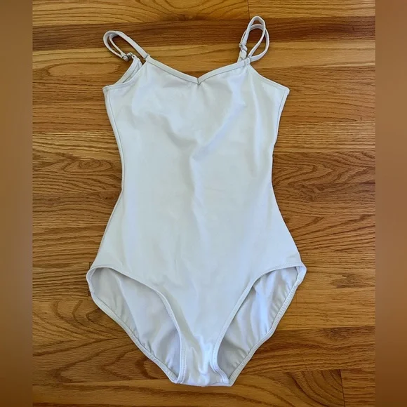 Capezio White Camisole Leotard - Picture 1 of 6